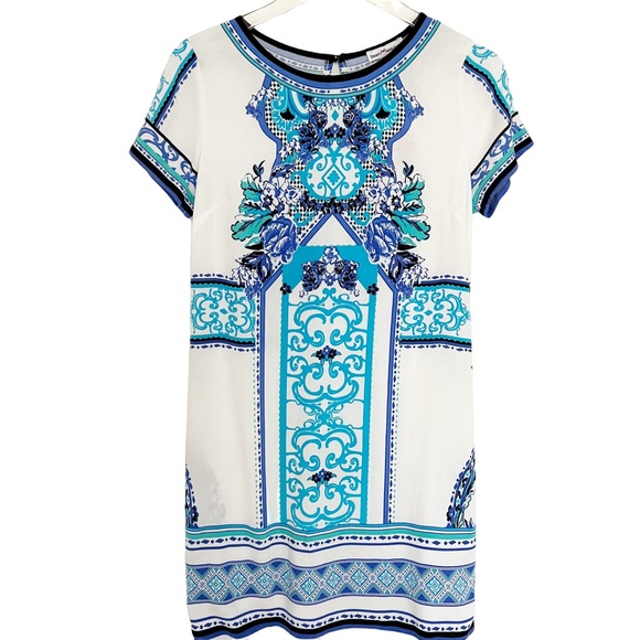 Dainty Hooligan Lost In Love Blue Boho Dress NWT - Size Small - Picture 2 of 9